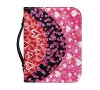 Ceudet Kit di accessori per la Bibbia, borsa tote per ragazze e donne, Red Love04, L