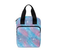 Ceudet Portabibbia Porta Scritture Caso Bibbia Box Bibbia Pouch Bibbia Borsa, Blu cielo e rosa, Taglia unica