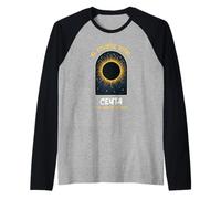 Ceuta Spagna Total Solar Eclipse 2 Agosto 2027 Souvenir Maglia con Maniche Raglan