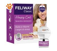 Ceva Cat Feliway Classic Happy Starter Kit (Diffusore + Ricarica) - Ceva Cat Feliway Classic Happy Starter Kit (Diffusore + Ricarica) - Confezione Da 2 Pezzi