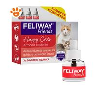 Ceva Cat Feliway Friends Ricarica - Ceva Cat Feliway Friends Ricarica - Confezione Da 3 Pezzi