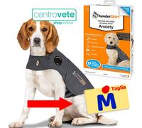 Ceva THUNDERSHIRT Dog Gilet Grigio → Cappottino Calmante per Cani contro Ansia