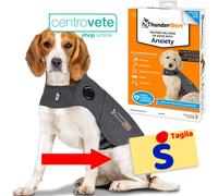 Ceva THUNDERSHIRT Dog Gilet Grigio → Cappottino Calmante per Cani contro Ansia