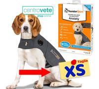 Ceva THUNDERSHIRT Dog Gilet Grigio → Cappottino Calmante per Cani contro Ansia