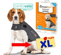 Ceva THUNDERSHIRT Dog Gilet Grigio → Cappottino Calmante per Cani contro Ansia