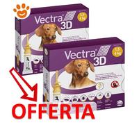 Ceva Vectra 3D Dog Giallo 1,5-4 kg - Ceva Vectra 3D Dog Giallo 1,5-4 kg - Offerta [PREZZO A CONFEZIONE] Quantità minima 2 Confezioni