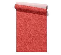 CEVAN Carta Vetrata Autoadesiva da Parati Muro Per Bagno Impermeabile Motivo Volute Retrò, Elegante Nobile Non Lavabile Carta Autoadesiva, Rimovibile Armadietti Cucina 45x300cm
