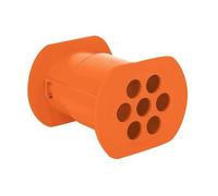 Cevapcici Press Maker - Strumento per estrusore manuale per salsicce in ABS | Hot Dog Seven Roll Ex | Gadget da cucina Ripieno di strisce di carne Attrezzatura per grigliate per barbecue Preparazione