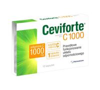 Ceviforte C 1000 capsule 10/50/100 pz. Immunità Vitamina C acido ascorbico