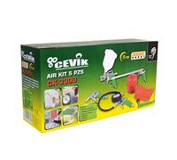 Cevik ca-ck3300 Kit da 5 Pezzi di accessori per Compressore d'aria, con tubo a spirale da 5 metri