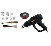 CEVIK CE-GW1030M Pistola Termica Professionale 2000W con Display Digitale - Pistola Aria Calda Regolabile per Bricolage e Uso Professionale - Heat Gun con 9 Accessori