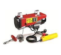 CEVIK PRO CE-P250-500 Paranco Elettrico 220V 1020W Portata 250-500kg Gancio con Blocco Sicurezza Protezione Termica Uso Industriale Professionale