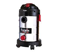 CEVIK PRO CE-PRO50XT Bidone Aspiratutto 1400W Inox 50L - Aspiraliquidi e Solidi con Presa Sincronizzata e Funzione Soffiante