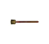 Cewal POZZETTO PER SONDA 1/2 GAS CONICO 10 cm PER UN BULBO Diametro 7 x 8 mm