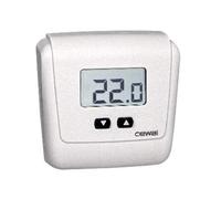 CEWAL TERMOSTATO ELETTRONICO da Parete ET05 Bianco