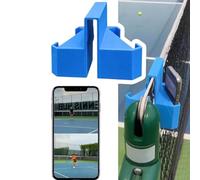 Ceweao Supporto per fotocamera da tennis Net Phone | Side Fence Phone Holder | Pickleball Courtside Net PhoneMount with Clip | for Match Analysis, Practice & Game Highlights
