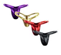 CEWIFO Boxer Mare Uomo Mutande Rosse Natale Leggeri Slip Cotone 6 Perizoma Sexy Hot Latex