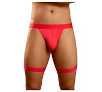 CEWIFO Boxer Uomo Blu Jockstrap Perizoma per 2026 Tanga Cotone Costume Sexy Hot Sesso Intimo Slip Vita Bassa Bianco Pizzo