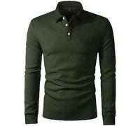 CEWIFO Camicia Classica Uomo con Maniche Lunghe per Stile Casual Elegante E Versatile Camicie Estive Corte alla Moda Cotone T-Shirt Ragazzo