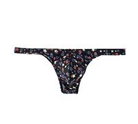 CEWIFO Mutande Sexy Boxer Uomo 3 Pack Offerta Slip Uomo Vita Bassa Tanga Uomo Sexy Trasparente Slip on Uomo estive Jockstrap Uomo Gay Boxer Mutande Uomo Cotone Bianco Jockstrap Uomo Gay Boxer Nero M