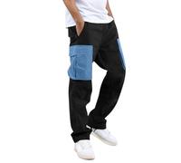CEWIFO Pantaloncini Boxe Bambino 12 Anni Pantaloni Sauna Dimagranti Tuta Uomo Leggeri Estivi 4XL da Lavoro Salopette Jeans XXL Skinny