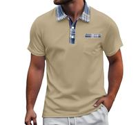 CEWIFO Regalini Pasqua Polo da Uomo Manica Corta Camicia Flanella Bambino 2 Anni Coppia T-Shirt papà E Body Neonata Festa del Papa Canotta Palestra Maglietta Sauna Dimagrante Taglie Forti 8XL Lunga