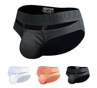 CEWIFO Slip Uomo Cotone 3XL Mutande da Uomo Boxer Uomo Cotone Elasticizzato Taglia 7XL Intimo Uomo Sexy Hot Trasparente Donna Perizoma Uomo Sexy Hot per Sesso Jockstrap Uomo Gay Latex