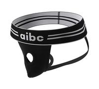 CEWIFO Tanga Uomo Bianco Cotone Mutande 6 Perizoma Erotico Sensuale con Design a Rete e Tagli per la Vita Notturna (Black, XL)