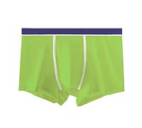 CEWIFO Tanga Uomo Nero Pantaloni Taglie Forti Mutande Cotone Senza Elastico Boxer 6XL da Bagno Slip 6 Pack Divertenti