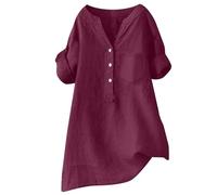 CEWIFO Women Shirts - Magliette Divertenti e Casual Oversize morbide con Maniche Corte Camicetta Ampia vestibilità Stile Moderno per Donne End Start# s#Prodotto ideato Che cercano (XXXXL)