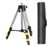 CEWROM Treppiede per laser e livellatori altezza 1,2 m, treppiede regolabile in alluminio leggero, regolabile in altezza con adattatore per fotocamera - Versatile per misuratori laser