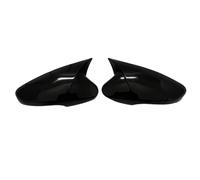 CEWSUIO Calotta CoperturaSpecchio Compatibile con Hyundai per Veloster 2012 2013 2014 2015 2016 2017 Accessori Specchietto Retrovisore Ricambio con Lato Sterzante Calotte Copri(Glossy Black)