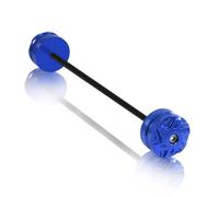 CEWSUIO Compatibile con Yamaha per YZF-R1 per R1M 2015-2025 per R6 2017-2025 Moto Anteriore Posteriore Ruota Forcella ASSE Crash Sliders Pad Protezione Caduta Moto Ruota ASSE Paratelaio(Blue,Rear)