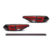 CEWSUIO Fanale posteriore Compatibile Con Toyota Per Corolla 2020-2023 Animazione Fanali Posteriori Fanale Posteriore Assemblaggio Auto Fanali Posteriori Modifica Accessori(Smoke)