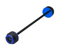 CEWSUIO per Z900se 2023 2024 Parti Modificate per Moto Protezione Ruota Assale Anteriore Posteriore per Moto Forcella Slider Antiurto Protezione Anticaduta Moto Ruota ASSE Paratelaio(Blue,Front)