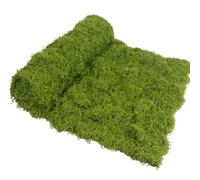 CEWUDA Muschio Finto per Decorazioni 100 x 100 cm Muschio Stabilizzato Nylon Verde Scuro Artificiale Muschio Sintetico per Modellismo Terrario Casa Decori Natale Pasqua Parete
