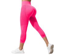 Cexiakong Leggings a 7/8 da donna, push up, lunghi e opachi, a compressione, a vita alta, elasticizzati, per il controllo della pancia, leggeri, traspiranti