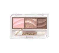CEZANNE - Lighting Up Eyeshadow - 1.5g - 03 Shell Greige