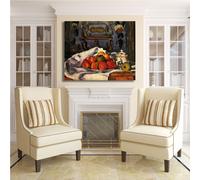 Cezanne natura morta 53 design quadro stampa tela dipinto con telaio arredo casa