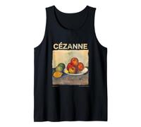 Cézanne Natura Morta Mele Pittura Classica Opera d'Arte Grafica Canotta