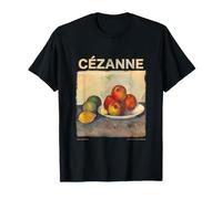 Cézanne Natura Morta Mele Pittura Classica Opera d'Arte Grafica Maglietta