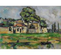 Cézanne paesaggio arte della parete decorazione classica impressionista