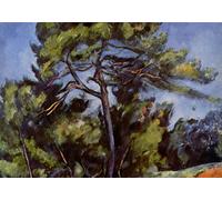 Cezanne quadro stampa tela dipinto con telaio arredo casa design modern art