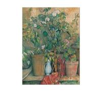 Cezanne’s Terracotta Pots and Flowers 1000 Piece Jigsaw Puzzle