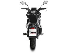 CF.007.LC4B - Scarico Completo Mivv X-M1 Inox Nero Alto CF MOTO 300NK (21-24)