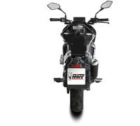 CF.007.LC4B - Scarico Completo Mivv X-M1 Inox Nero Alto CF MOTO 300NK (21-24)
