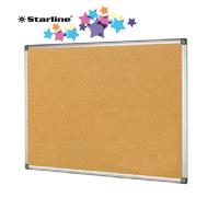 CF 1 LAVAGNA IN SUGHERO STARLINE CON CORNICE IN ALLUMINIO 3 DIMENSIONI DISP.