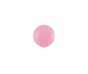 Cf. 10 Pallone Maxi Palloncino Gigante Lattice Rosa Pastello 70 Cm