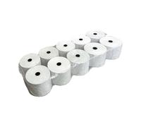 Cf. 10 Rotoli Termici mm 57x80 mt Omologati per Registratore di Cassa 1C06