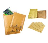 CF.100 BUSTE IMBOTTITE GOLD SPEDIZIONE COLORE AVANA FORMATO C 15X21